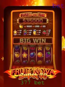 Explorando o Fascinante Mundo de FruitNovaSuper40 com 377 Bet